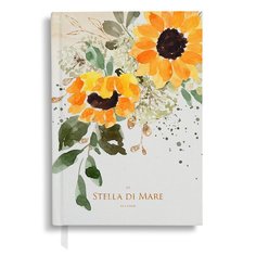 Ежедневник Stella di Mare Flora Sun, 176 листов, А5, желтый