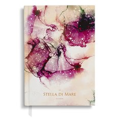 Ежедневник Stella di Mare Flora Sparkle, 176 листов, А5, фуксия