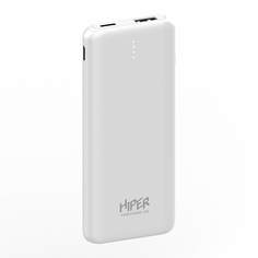 Внешний аккумулятор Hiper PSL5000 5000mAh 2.1A 2xUSB белый (PSL5000 WHITE)