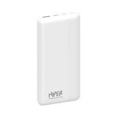 Внешний аккумулятор Hiper MX Pro 10000 10000mAh 3A QC PD 1xUSB белый (MX PRO 10000 WHITE)