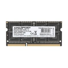 Память оперативная DDR3L AMD 8Gb 1600MHz pc-12800 SO-DIMM (R538G1601S2SL-U) Ret