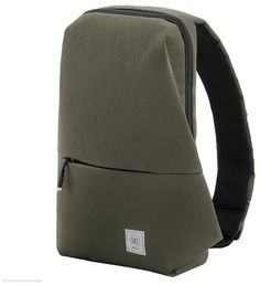 Рюкзак NINETYGO City sling bag зеленый Xiaomi