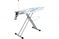 Доска глад. Perilla "Сильвия" хлопок, мет.моноблок, подст.под утюг, розетка, 120*44 см, арт. 214113