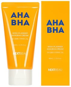 Крем NEXTBEAU с AHA/BHA кислотами для проблемной кожи, 80мл