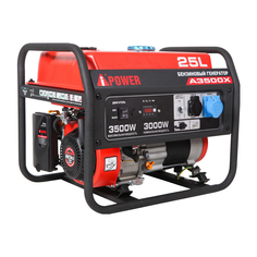 Бензиновый генератор Power с ручным запуском 3,5 кВт (A3500X)