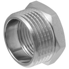 Футорка 3/4"х1", Г-Ш, латунь, индивидуальная упаковка, MasterProf, ИС.072206