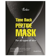 Маска для лица THINKCO Маска-салфетка для лица с пептидами,TIME BACK PEPTIDE MASK 23.0