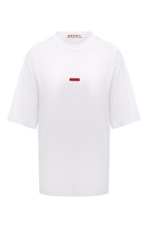 Хлопковая футболка Marni