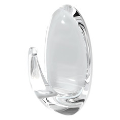 Крючки и планки для ванной комнаты крючок одинарный KLEBER Strong 3 шт самоклеящийся пластик прозрачный