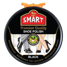 Кремы и воски для обуви крем для обуви SMART в шайбе 50мл черный
