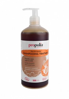 Шампунь Propolia успокаивающий "Прополис, мёд, глина и красный можжевельник", 500 мл