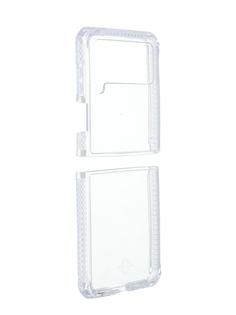 Чехол Itskins для Samsung Galaxy Z Flip4 Hybrid Clear Transparent SGB4-HBMKC-TRSP