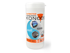 Салфетки для экранов Konoos KDC-50-50 100 шт