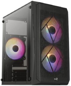 Корпус mATX AeroCool Cs-107-A-BK-v2