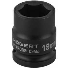 Торцевая ударная шестигранная головка HOEGERT TECHNIK