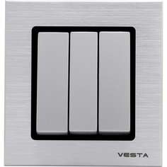Трехклавишный выключатель Vesta Electric