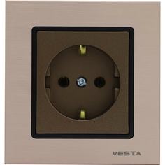 Одинарная розетка Vesta Electric