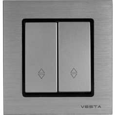 Реверсивный двухклавишный выключатель Vesta Electric