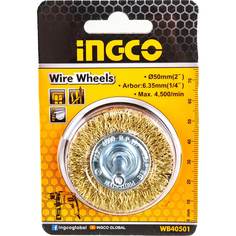 Дисковая щетка-крацовка INGCO