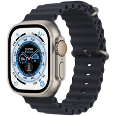 Смарт-часы Apple Watch Ultra 49 мм Titanium, Ocean Band, тёмная ночь