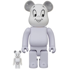 Фигура Bearbrick Medicom Toy Set Casper The Friendly Ghost 400% and 100%