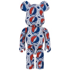Фигура Bearbrick Medicom Toy Grateful Dead Steal Your Face 1000%