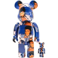 Фигура Bearbrick Medicom Toy Set Andy Warhol Muhammad Ali 400% and 100%