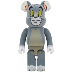 Фигура Bearbrick Medicom Toy Tom Flocky Edition Tom and Jerry 1000%