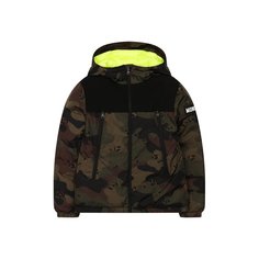 Верхняя одежда Moncler Enfant Пуховая куртка с капюшоном Moncler Enfant