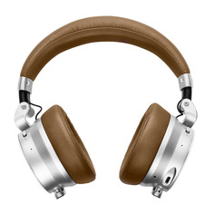 Беспроводные наушники Meters OV-1-B-Connect, серебристый/коричневый