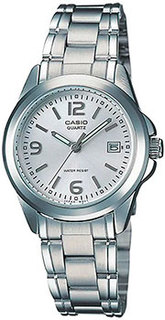 Японские наручные женские часы Casio LTP-1215A-7A. Коллекция Analog