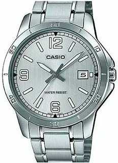 Японские наручные мужские часы Casio MTP-V004D-7B2. Коллекция Analog