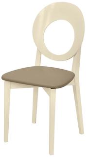 Стул Leset Хьюстон Капучино лак, обивка экокожа 514 Bravo
