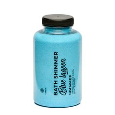 Соль для ванны мерцающая с шиммером Fabrik Cosmetology Blue Lagoon в банке, 550 г