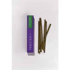 Магические зеленые свечи с базиликом Maluna, 7 шт