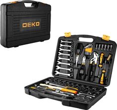 Профессиональный набор инструмента для дома и авто в чемодане Deko DKMT113 (113 предметов) ДЕКО