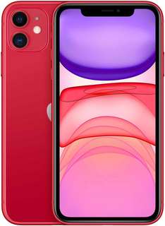 Смартфон Apple A2221 iPhone 11 128Gb красный (MHDK3B/A)