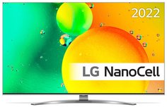Телевизор LG LED LG 43" 43NANO786QA.ARUB Smart серебристый