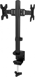 Кронштейн для мониторов ЖК Buro M062 черный 15"-32" макс.8кг потолочный поворот и наклон