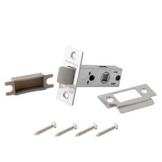 Защелка врезная, Code Deco, 5400-P-CR, 30912, язычок пластиковый, хром