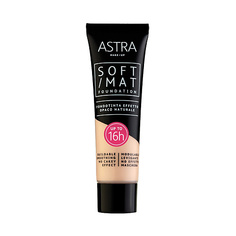 Тональное средство ASTRA Основа тональная Soft mat foundation Астра