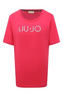 Хлопковая футболка Liu Jo