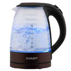 Чайники чайник SCARLETT SC-EK27G97 2200Вт 1,7л коричневый