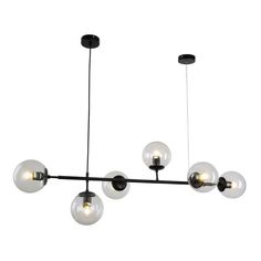 Люстра Подвесная люстра Lumina Deco Ceredo LDP 6034-6 BK