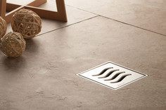 Душевой трап 144x144/50 мм хром Pestan Confluo Standard Tide Mask 4 13000081