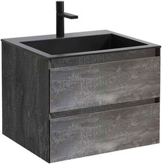 Тумба серый камень 59,2 см Vincea Luka VMC-2L600GS