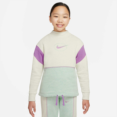 Подростковая толстовка Fleece Mock Top Nike