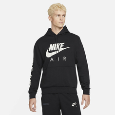 Мужская худи Air Brushed-Back Fleece Pullover Hoodie Nike