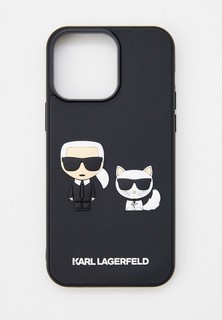 Чехол для iPhone Karl Lagerfeld 14 Pro Max с 3D принтом