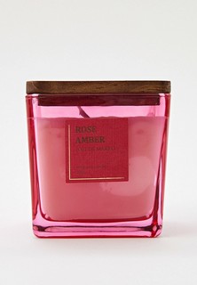 Свеча ароматическая Sofi De Marko Rose Amber, 10x9x9 см